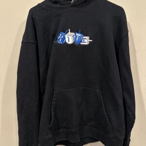 Kith Men's Navy and Black Hoodie